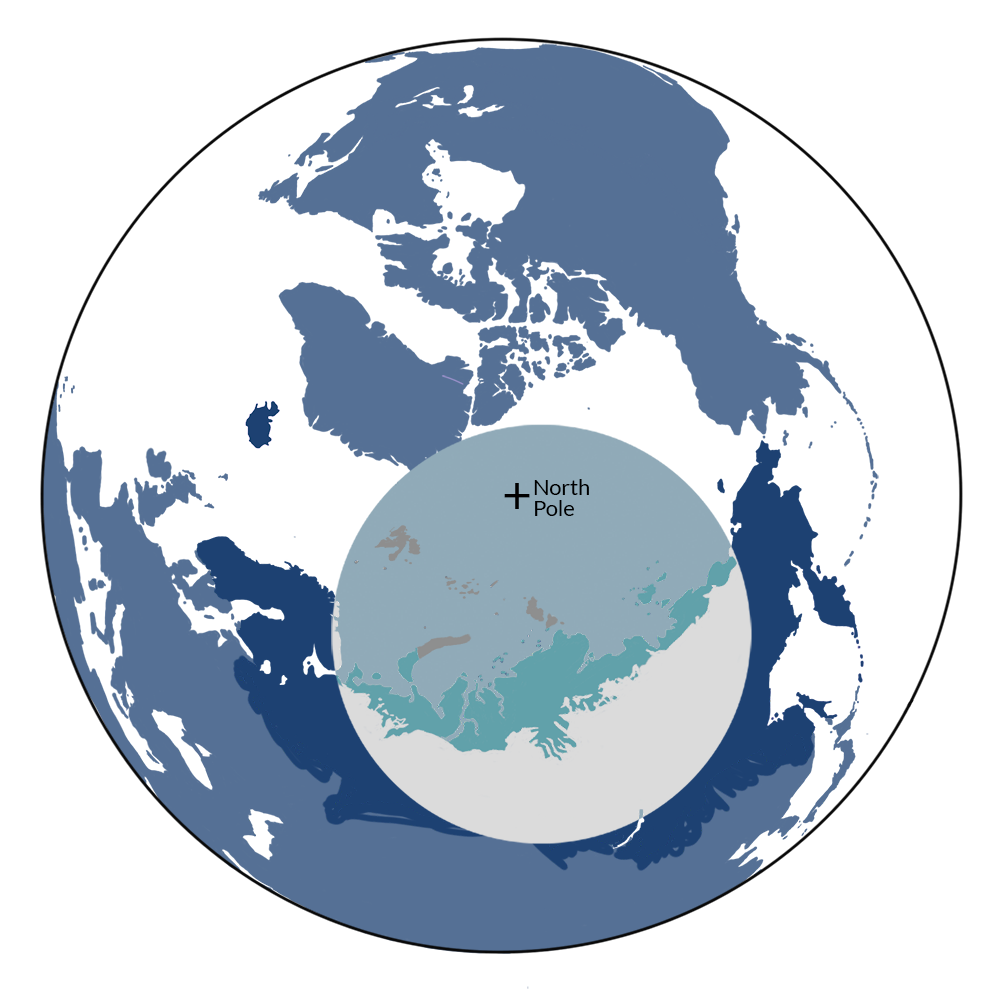 The Greater Eurasian Tundra bioregion (PA4), located in the Palearctic Tundra subrealm of Subarctic Eurasia. The Greater Eurasian Tundra bioregion (PA4), located in the Palearctic Tundra subrealm of Subarctic Eurasia.