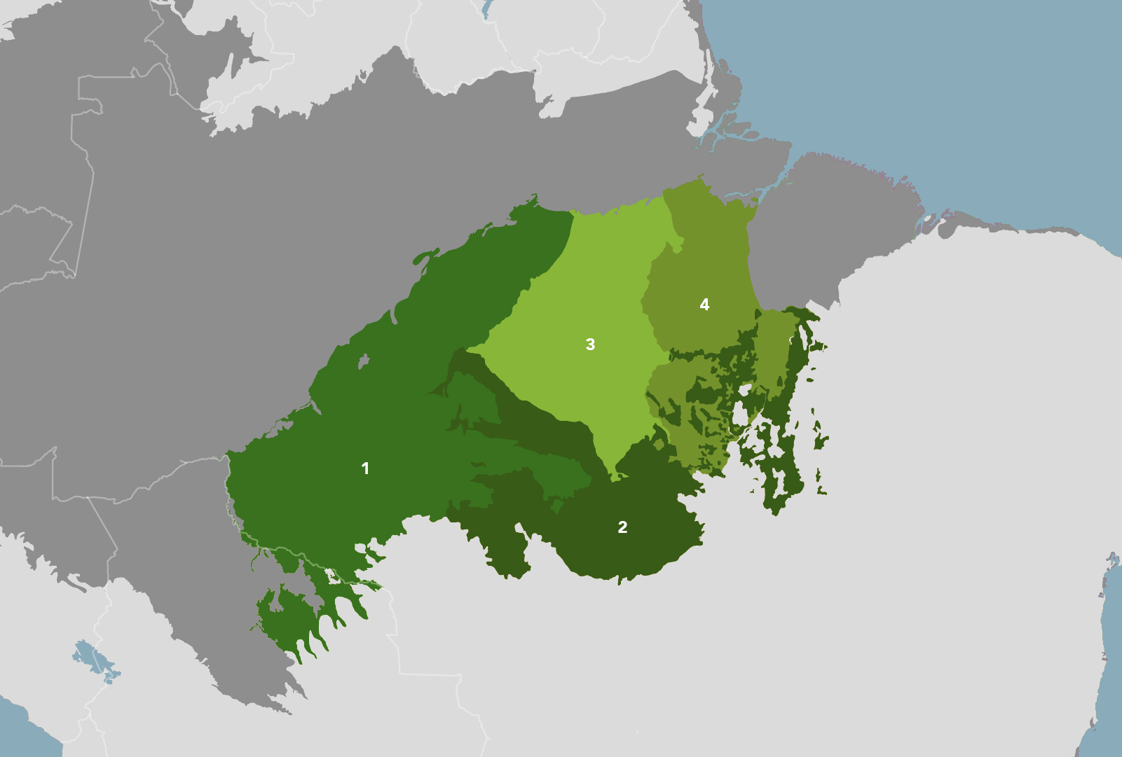 Southern Amazonian Forests Bioregion (NT17) Southern Amazonian Forests Bioregion (NT17)