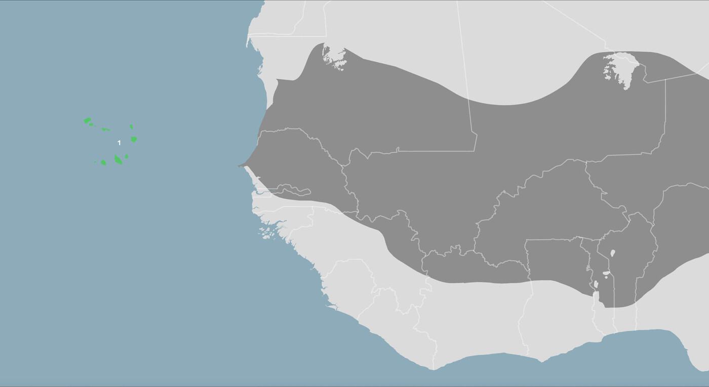 Cape Verde Islands bioregion Map of the Cape Verde Islands bioregion (AT24).