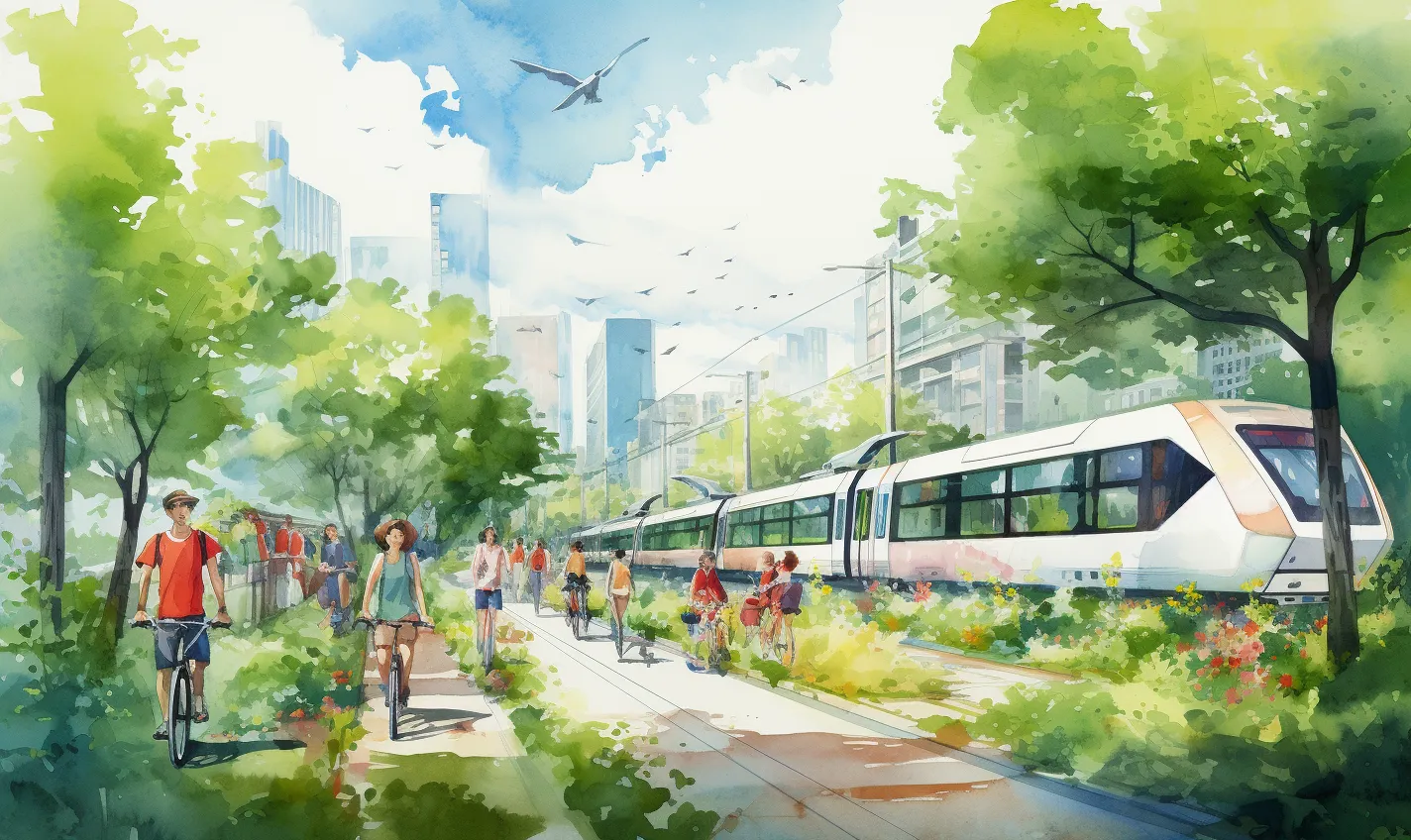 Sustainable Urbanization. Image credit: Spencer R. Scott Sustainable Urbanization. Image credit: Spencer R. Scott