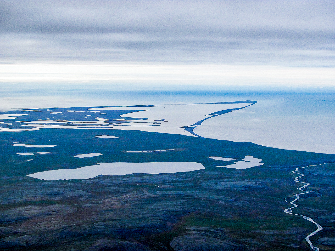 The pristine Arctic landscape of Point Hope, Alaska. Image Credit: Wiki Commons, Palm_AK, CC by 3.0. The pristine Arctic landscape of Point Hope, Alaska. Image Credit: Wiki Commons, Palm_AK, CC by 3.0.
