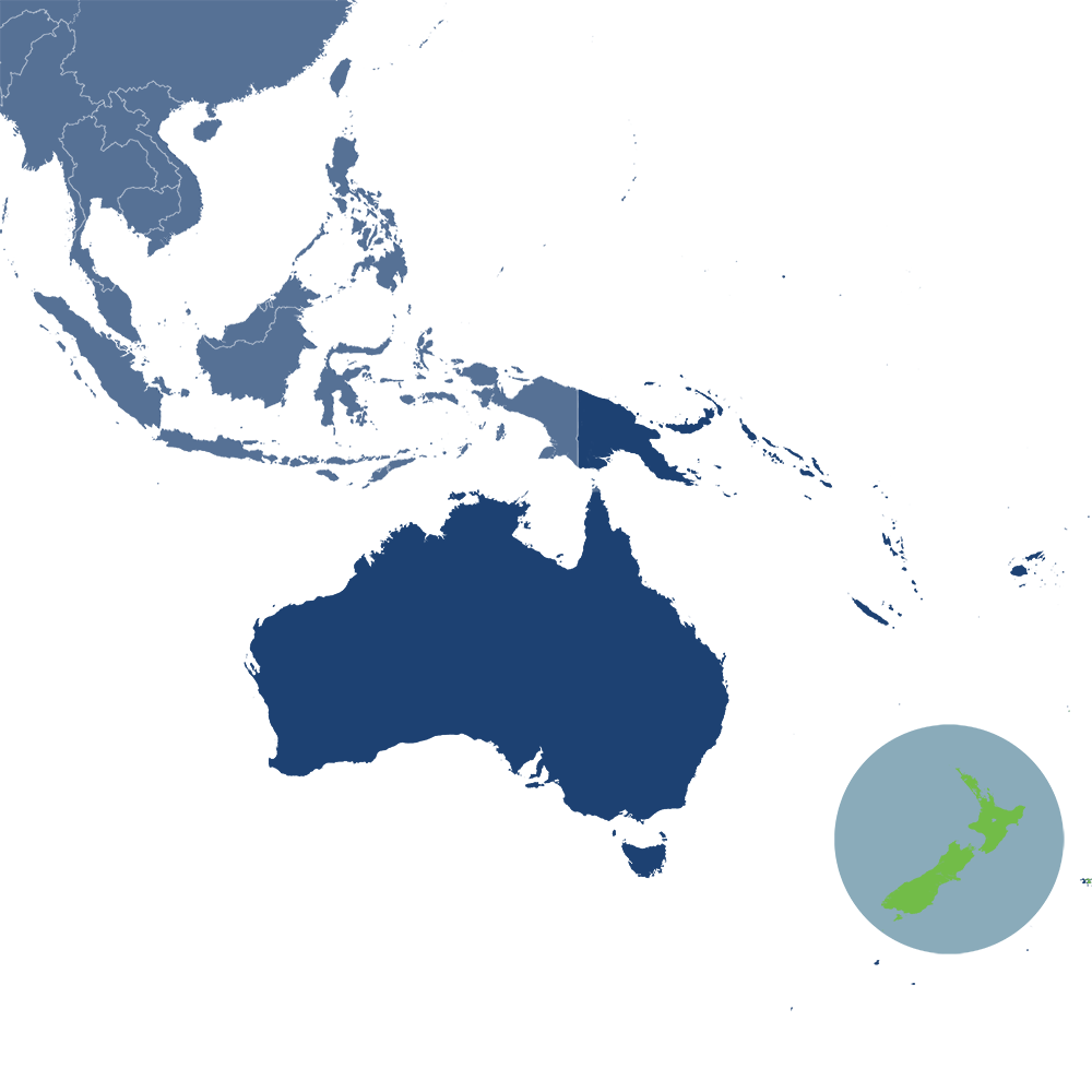 The New Zealand bioregion (AU1) located in the New Zealand subrealm of Australasia. The New Zealand bioregion (AU1) located in the New Zealand subrealm of Australasia.