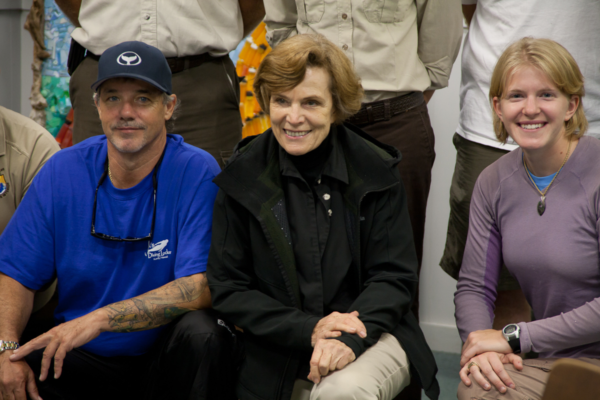 Dr. Sylvia Earle. Image credit: Creative Commons, USFWS Dr. Sylvia Earle. Image credit: Creative Commons, USFWS