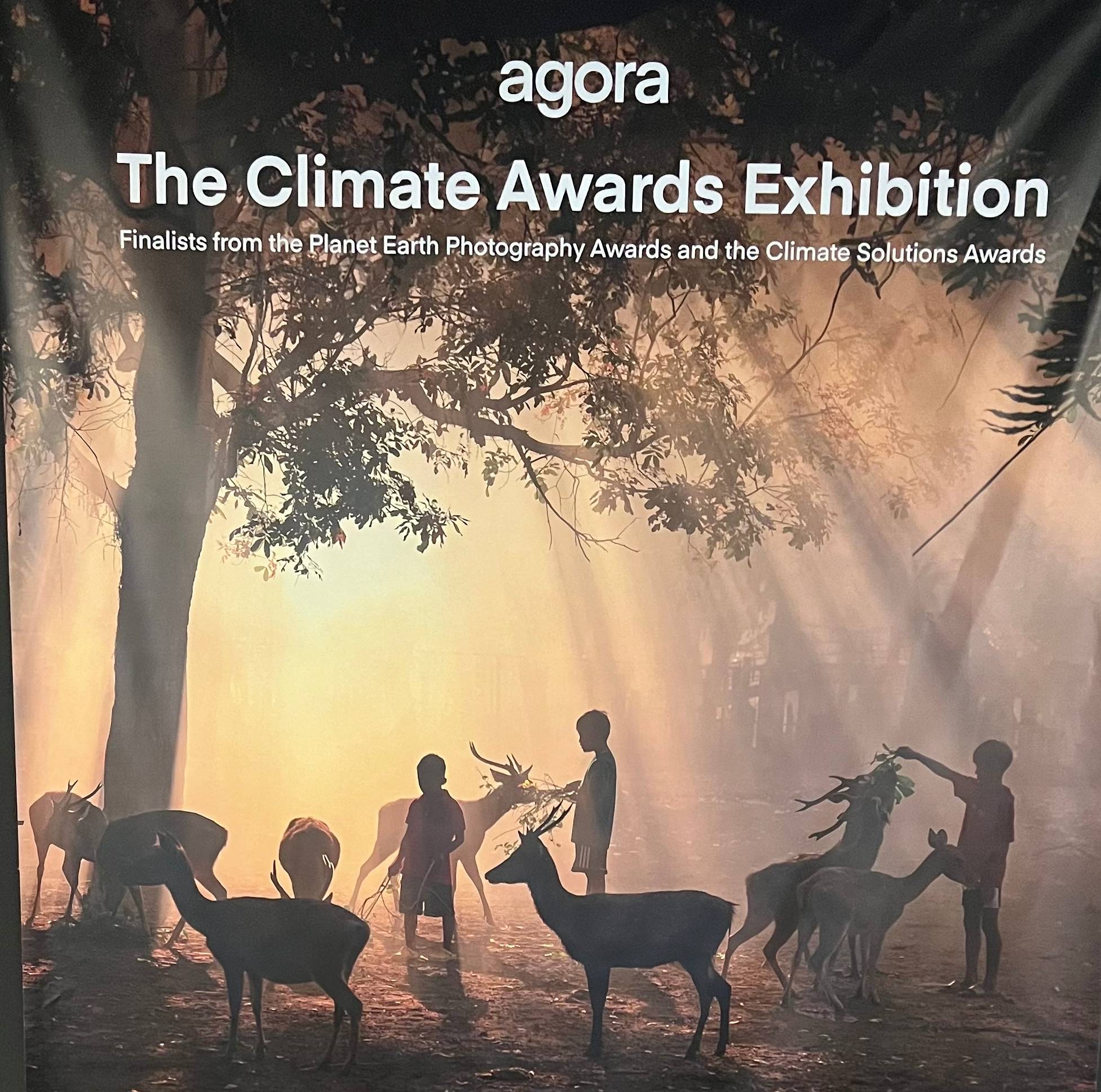 Agora Climate Awards Exhibition Agora Climate Awards Exhibition banner