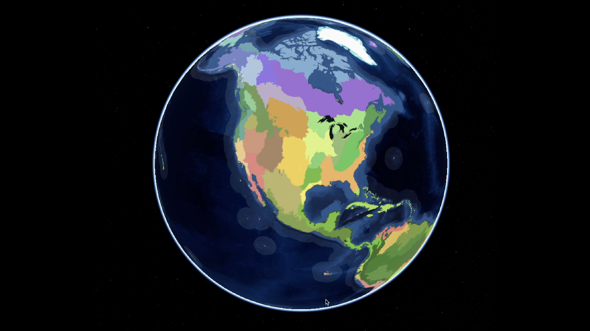 Bioregion Globe Bioregion Globe