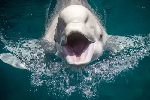 Beluga whale (Delphinapterus leucas)