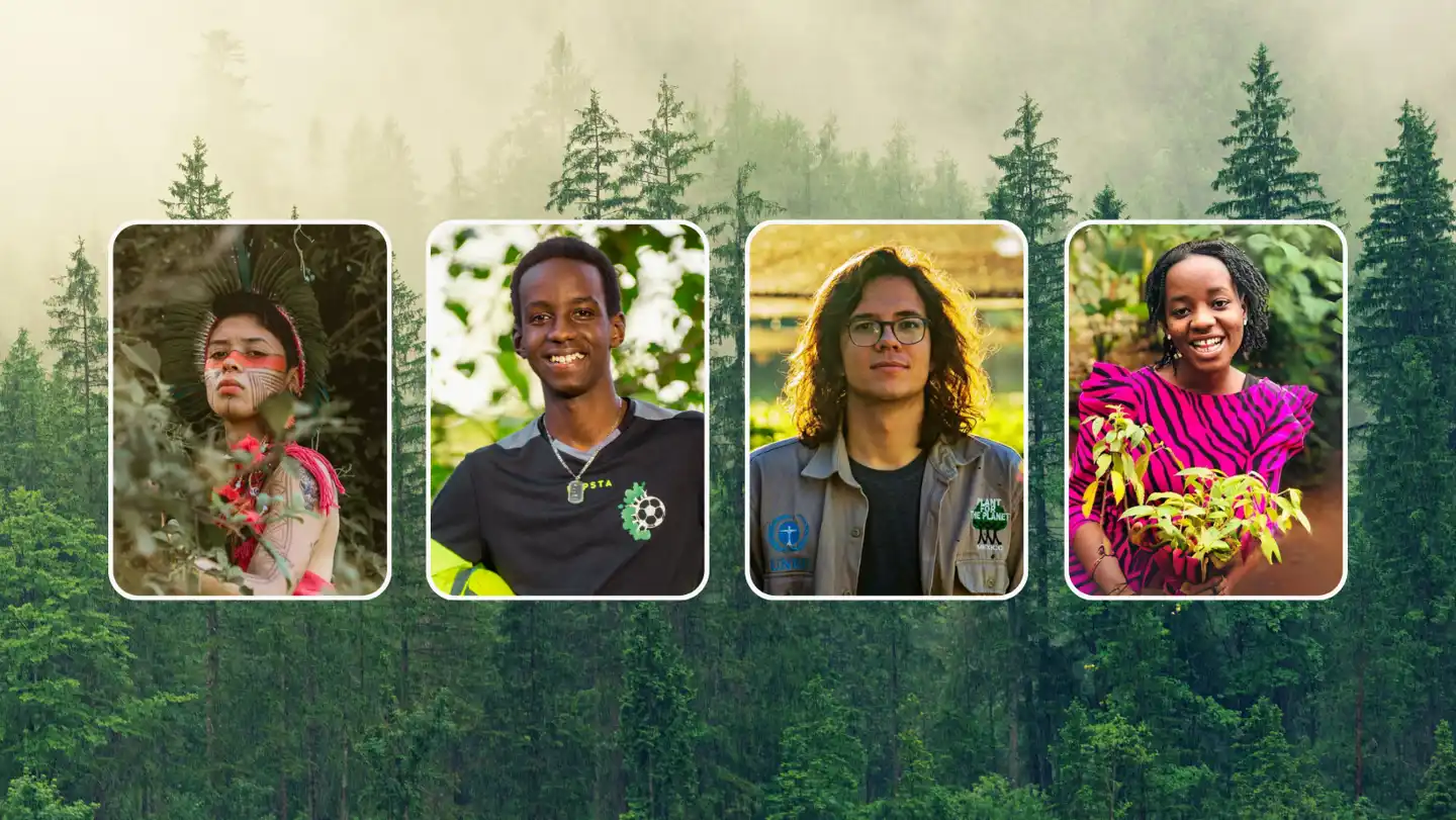 Meet four youth leaders restoring our forests