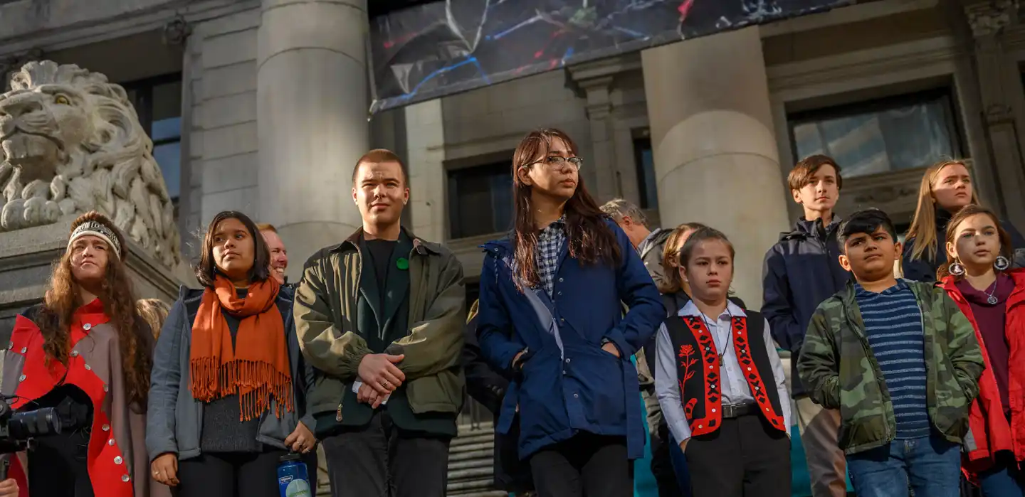 Fifteen young Canadians are taking their climate rights to court